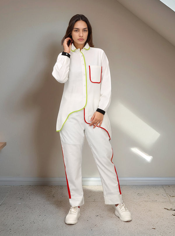 Shirt With Trousers Co-Ords